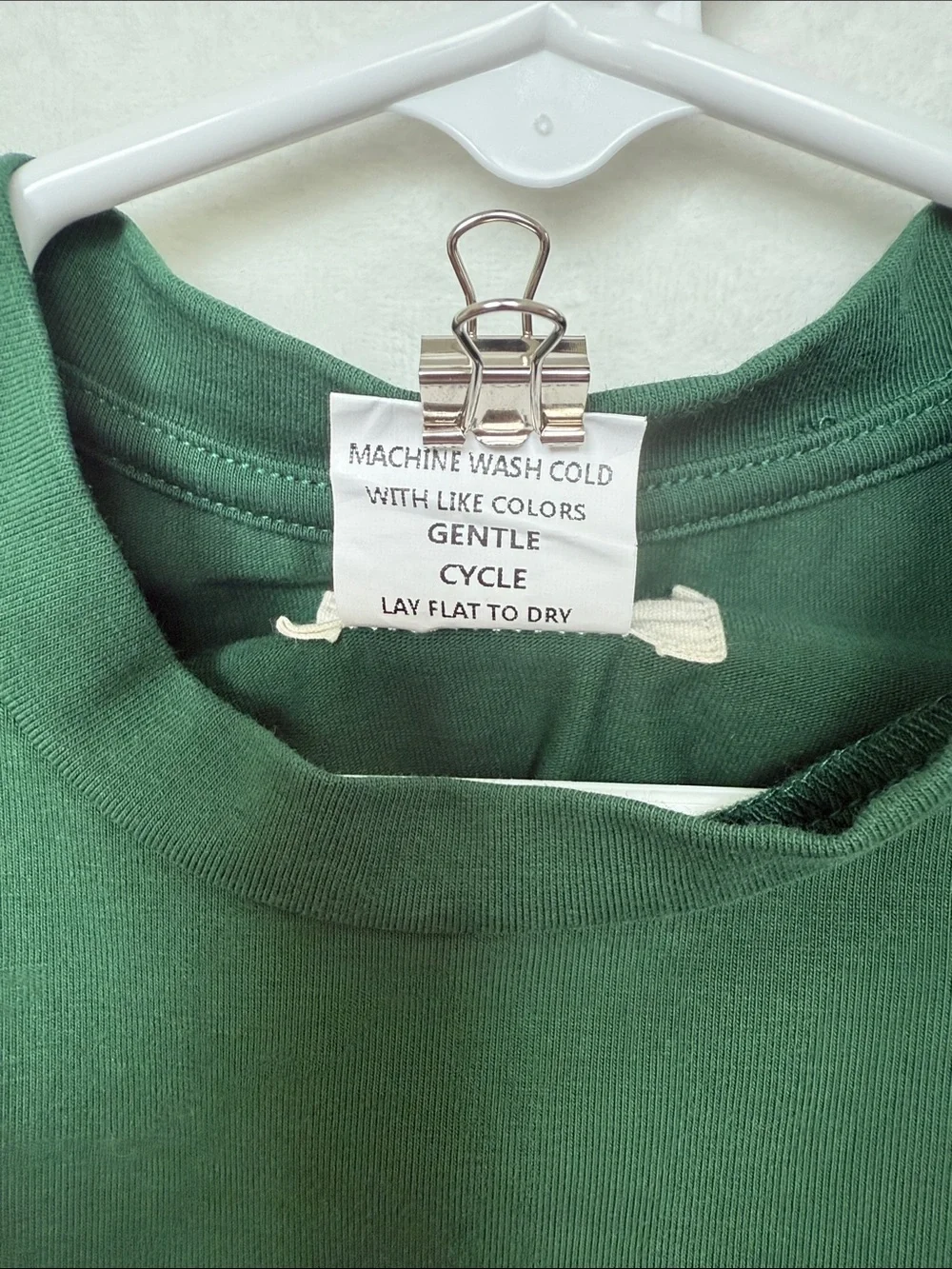 Taylor Joelle - Kids Dark Green Snowflake Short Sleeve Tee